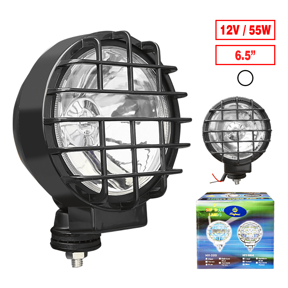 NEBLINERO 4X4 REDONDO 6.5PULG 12V CLARO