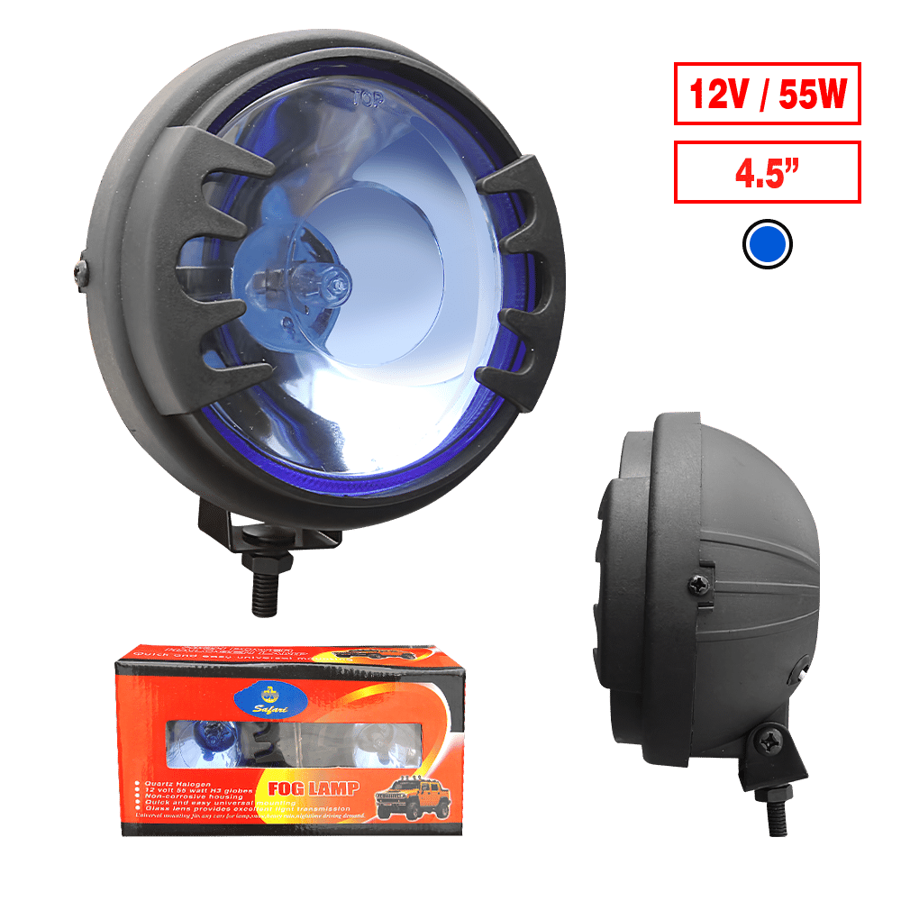 NEBLINERO ARAÑITA 4.5PULG 12V AZUL