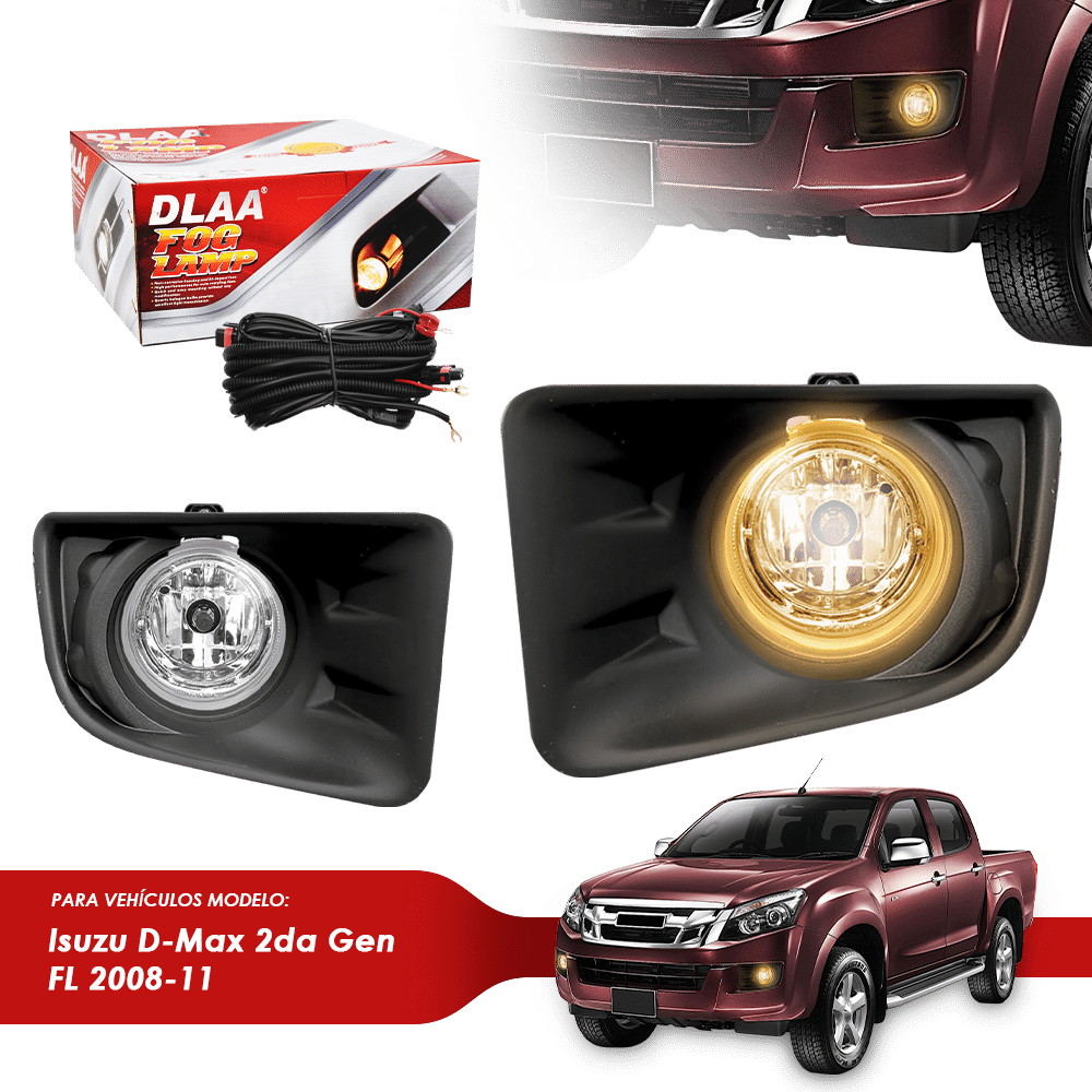 NEBLINERO SET COMPLETO IZ D-MAX 2DA GEN FL 2013-16