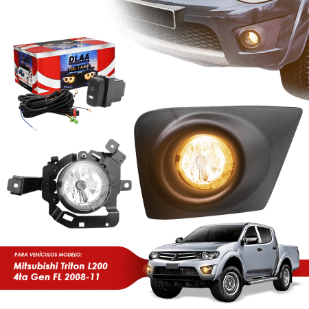 NEBLINERO SET COMPLETO MT TRITON/L200 4TA GEN FL1 2008-11
