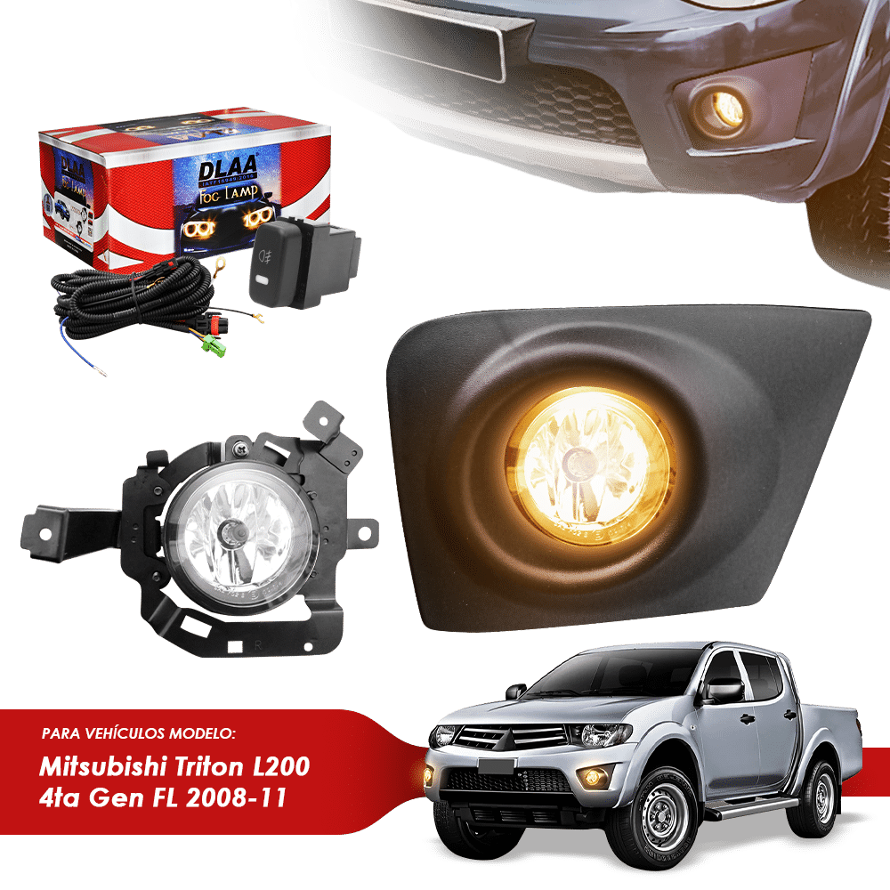 NEBLINERO SET COMPLETO MT TRITON/L200 4TA GEN FL1 2008-11