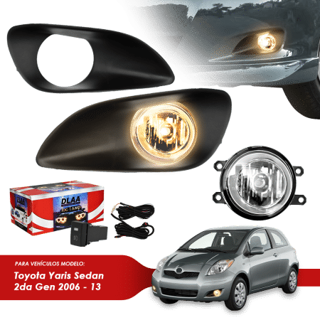 NEBLINERO SET COMPLETO TY YARIS SEDAN 2DA GEN 2006-13