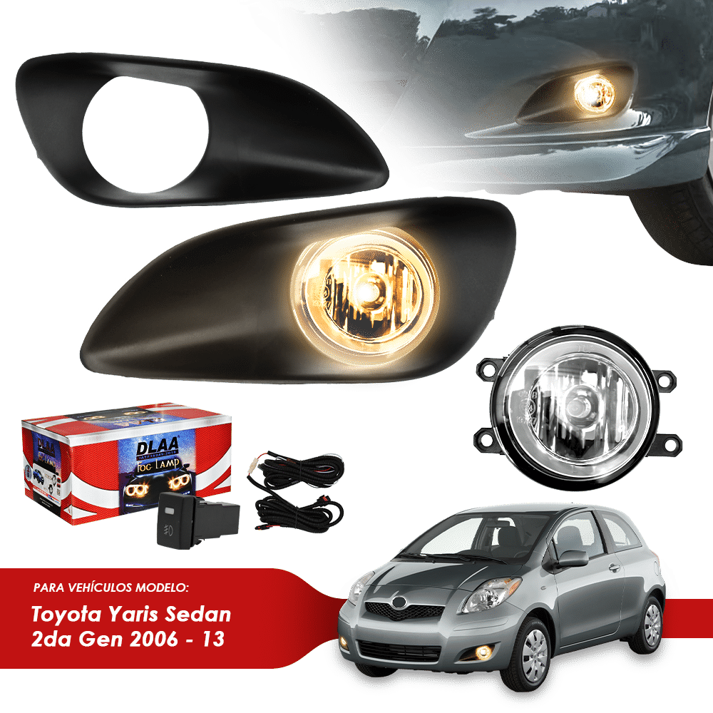 NEBLINERO SET COMPLETO TY YARIS SEDAN 2DA GEN 2006-13