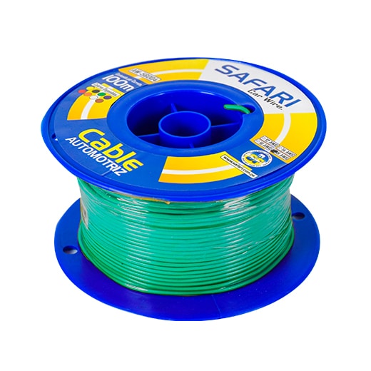 CABLE AUTOMOTRIZ 16AWG COBRE 0.19X16-100M VER