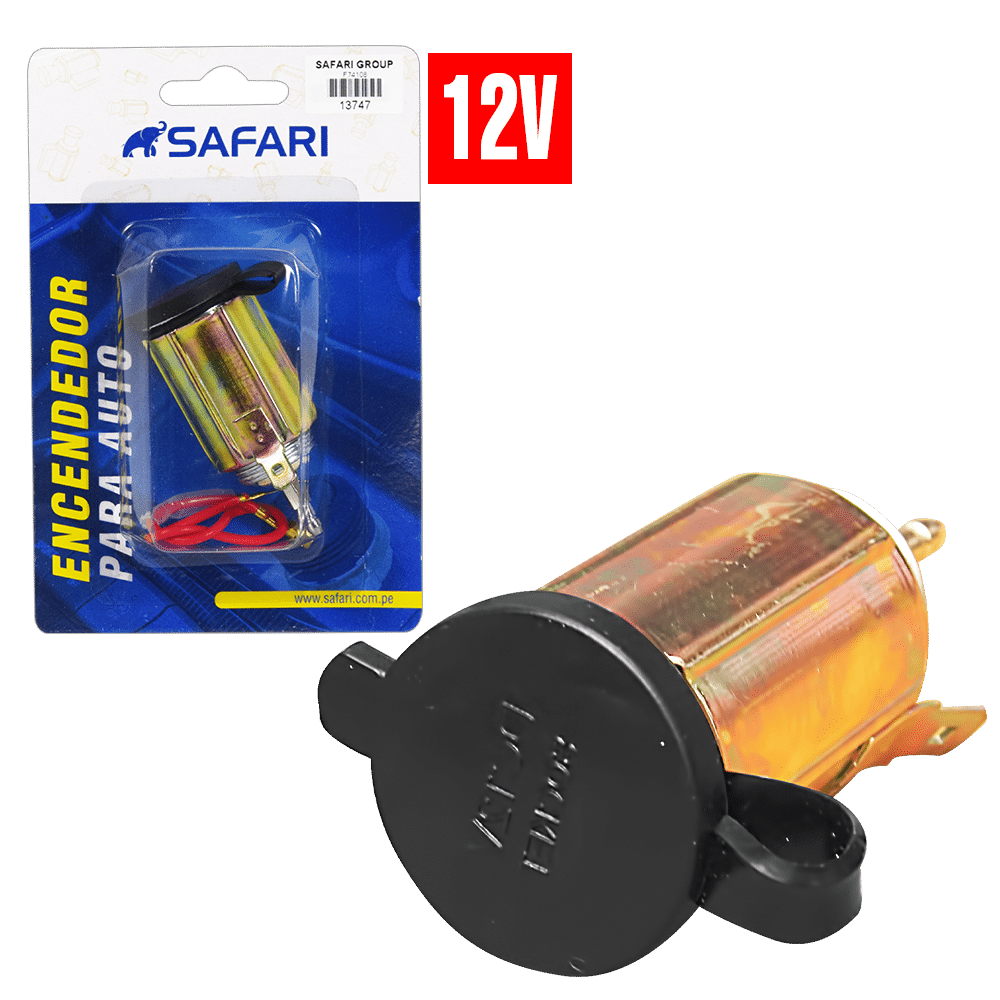 SOCKET CIGARERA AUTOMOTRIZ 12V