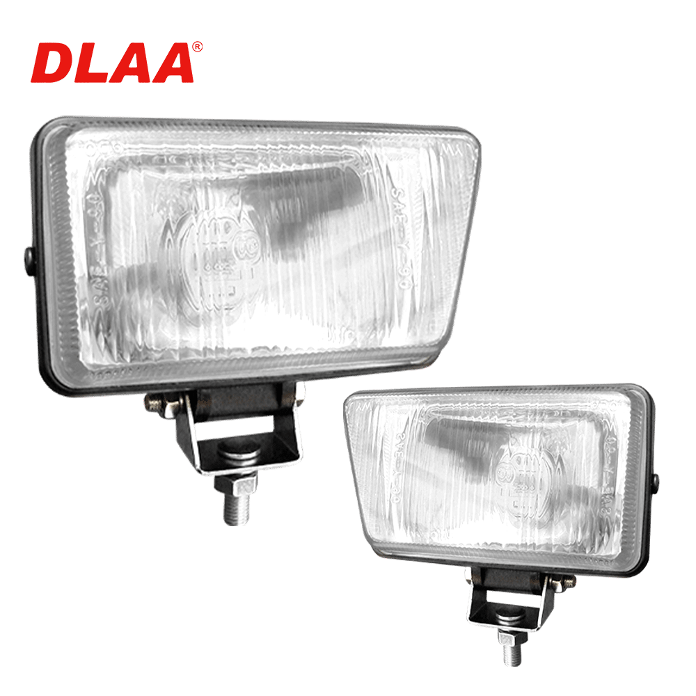 NEBLINERO RECTANGULAR 12V H3 55W 120X65MM CLARO