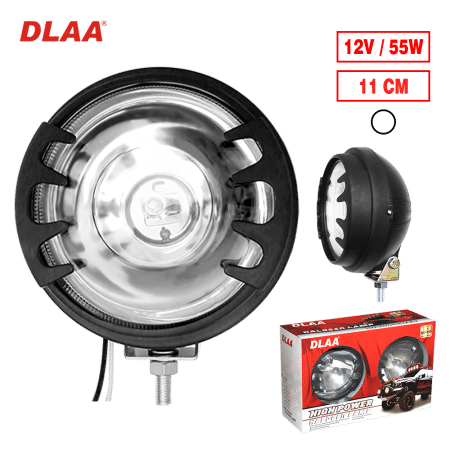 NEBLINERO REDONDO 4.5PULG (11CM) H3 12V 55W CLARO
