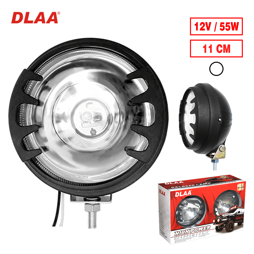 NEBLINERO REDONDO 4.5PULG (11CM) H3 12V 55W CLARO