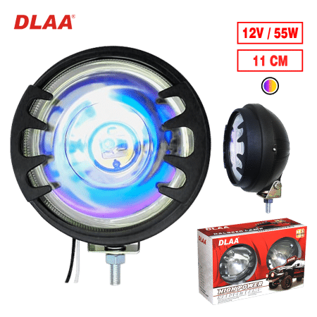 NEBLINERO REDONDO 4.5PULG (11CM) H3 12V 55W TORNASOL