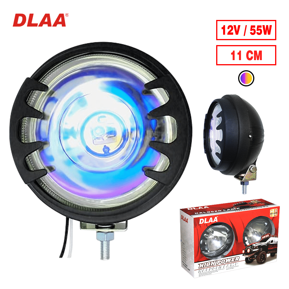 NEBLINERO REDONDO 4.5PULG (11CM) H3 12V 55W TORNASOL