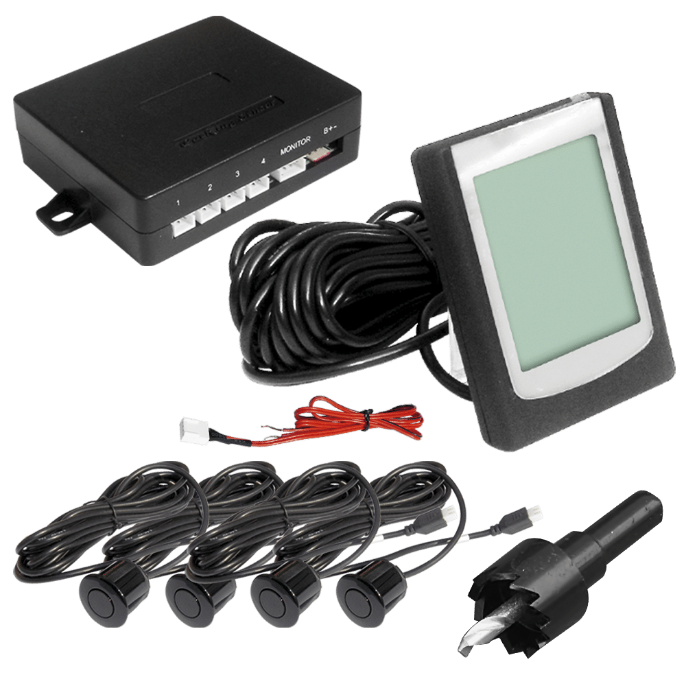 SISTEMA DE RETROCESO 4 SENSORES