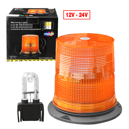 LUZ DE EMERGENCIA XENON 12-24V AMBAR 2 FUNCIONES