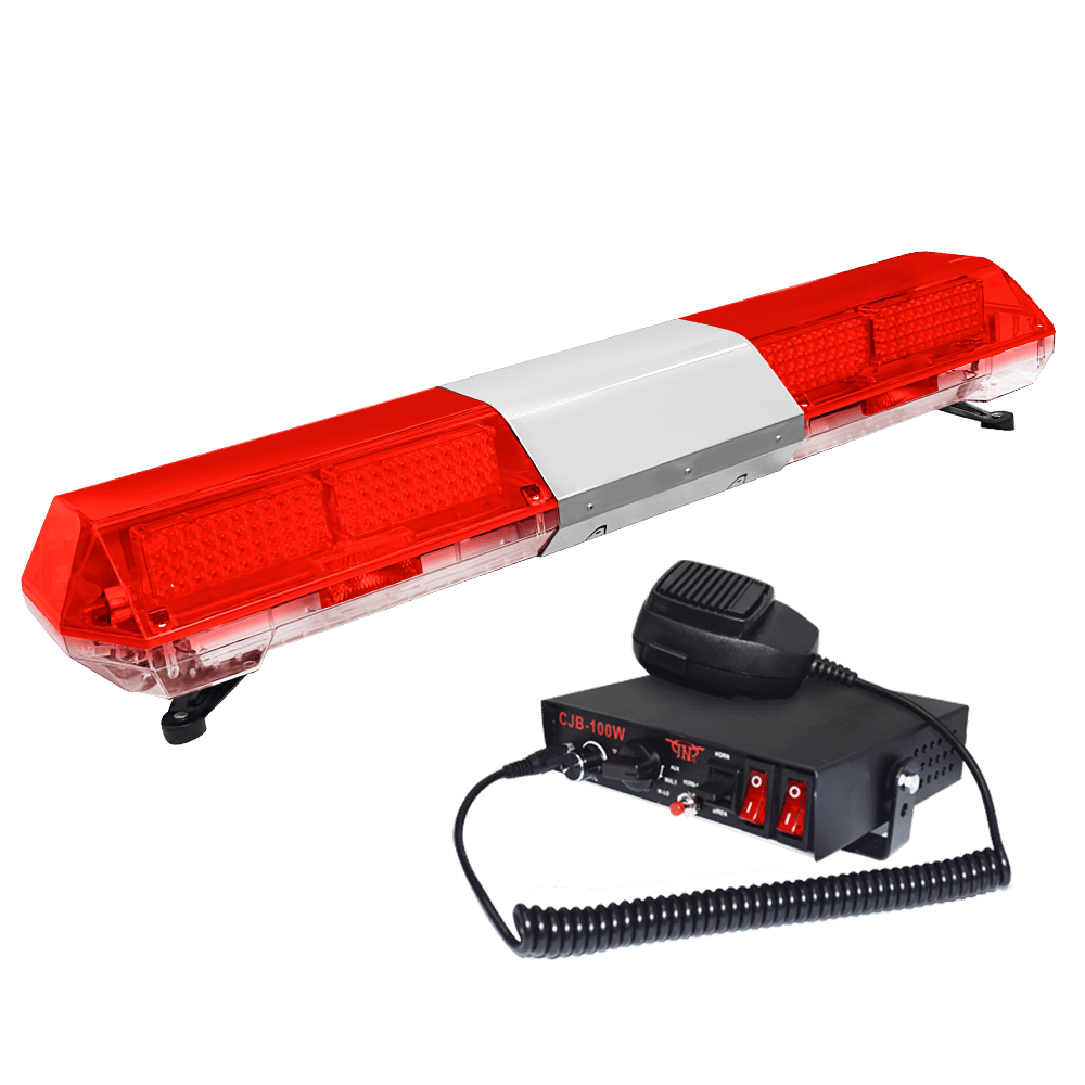 CIRCULINA LED C/ALTAVOZ 12V 100W ROJO