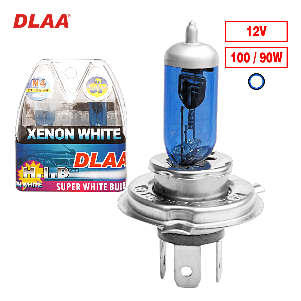 FOCO HALOGENO DLAA SUPER WHITE H4 12V 100/