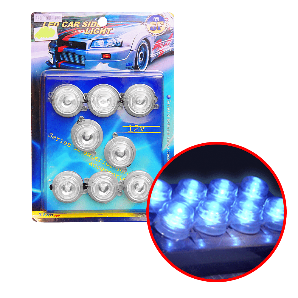 LUZ DEBAJO EL AUTO LEDS AZUL LE4005B