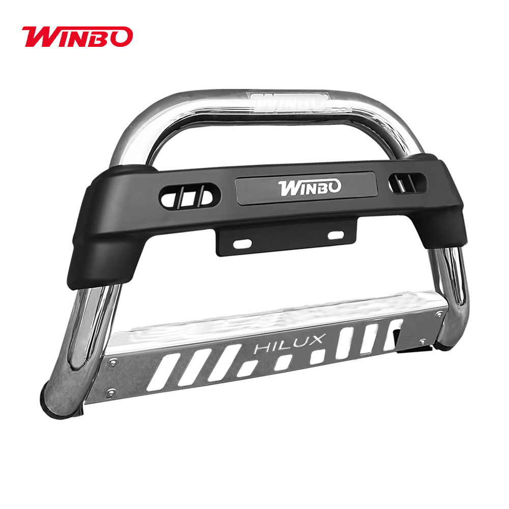 DEFENSA DELANTERA ACERO 3" TY HILUX VIGO 7MA GEN 2005-15