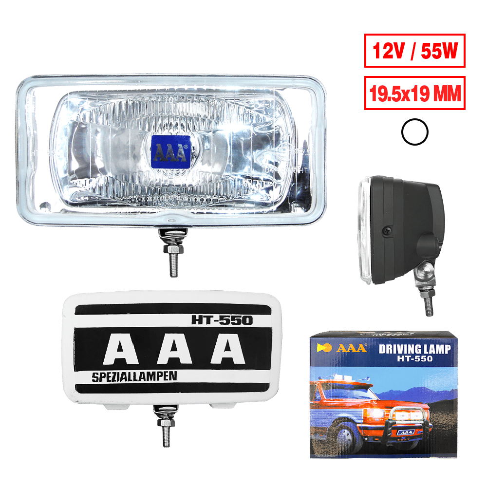 NEBLINERO RECTANGULAR CLARO