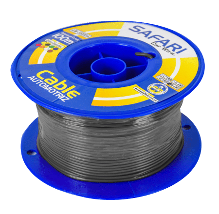 CABLE AUTOMOTRIZ 18AWG COBRE 0.19X10-100M NEG