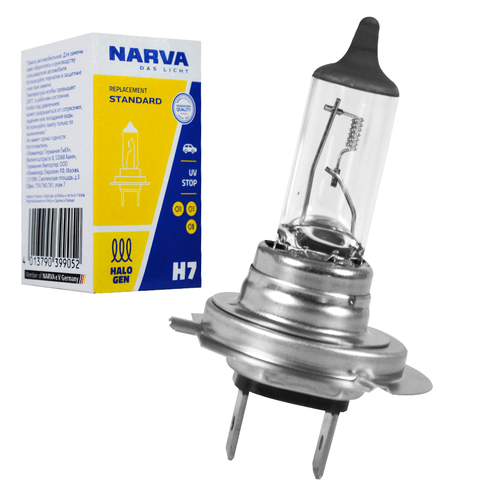 FOCO H7 12V 80W PX26D R37 HALOGENO