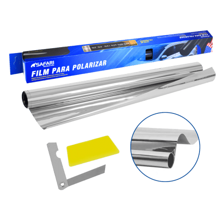 PAPEL POLARIZADO 3MX50CM V:10% IR:90% UV:90% D-SILVER