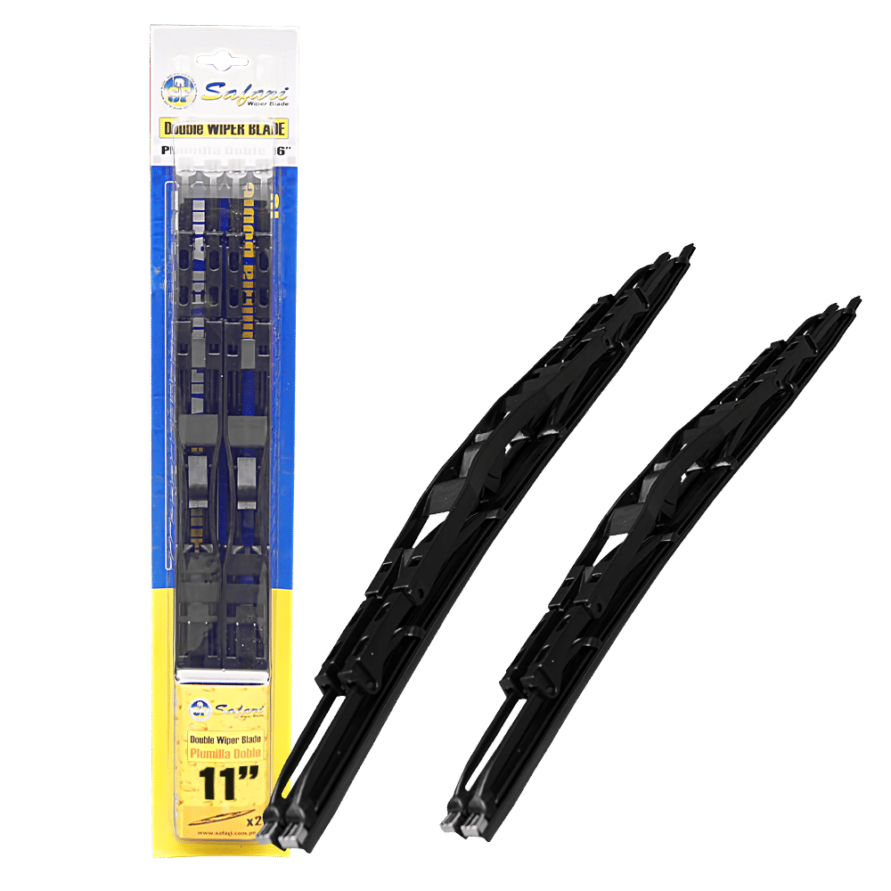 PLUMILLA DOBLE 11 NEGRA