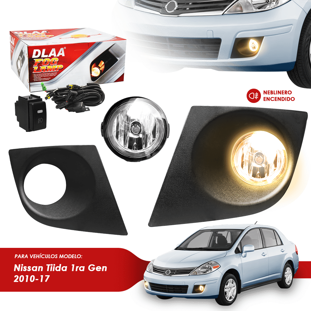 NEBLINERO SET COMPLETO NS TIIDA 1RA GEN 2010-17