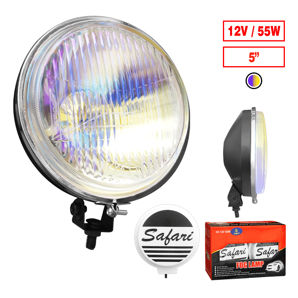 NEBLINERO REDON 06PULG C/TAPA 12V TORNASOL