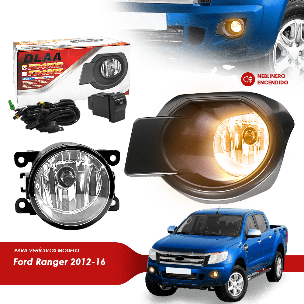 NEBLINERO SET COMPLETO FD RANGER 2012-16