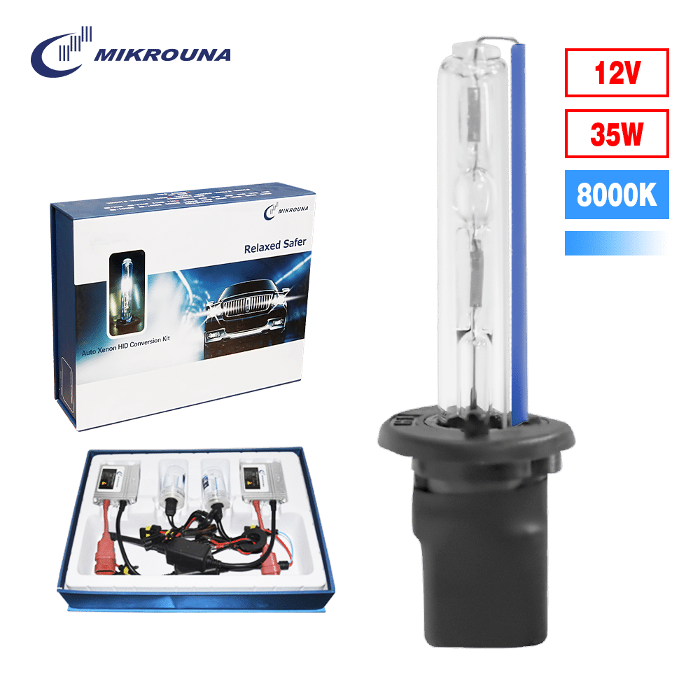 KIT HID H1 12V 35W 8000K C/BALASTRO SLIM