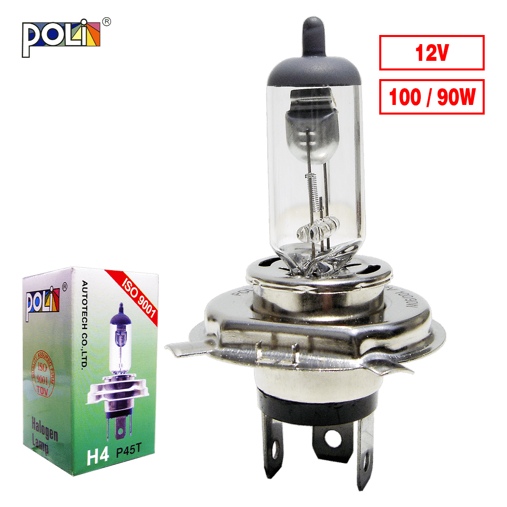 FOCO HALOGENO H4 12V 100/90W P45T