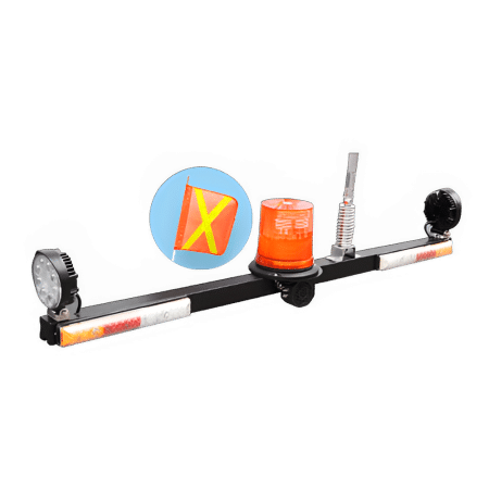 BARRA DE LUZ DE EMERGENCIA C/CIRCULINA Y PERTIGA