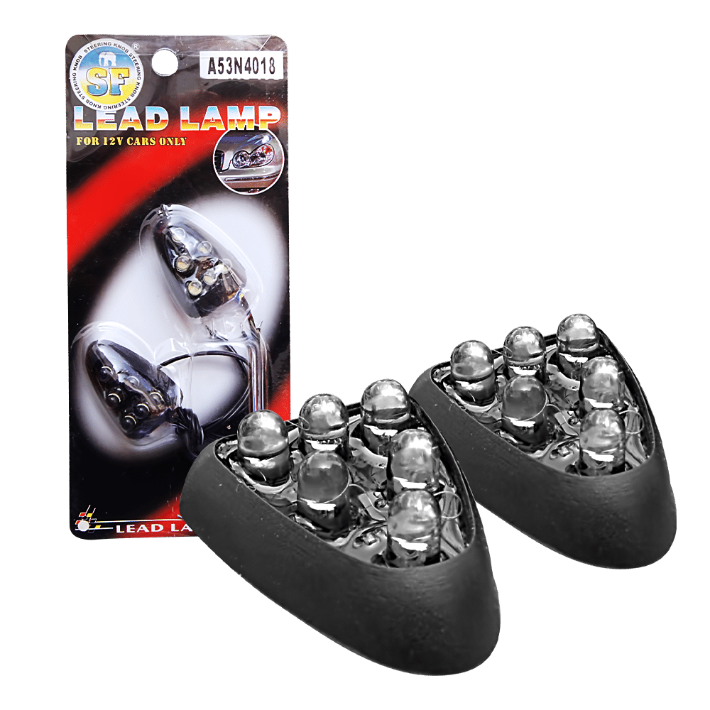 ADORNO DE CAPÓ CON LUZ LED 12V BLANCO