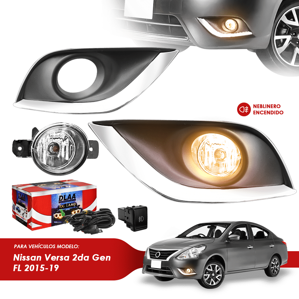 NEBLINERO SET COMPLETO NS VERSA 2DA GEN FL 2015-19