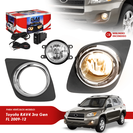 NEBLINERO SET COMPLETO TY RAV4 3RA GEN FL 2009-12