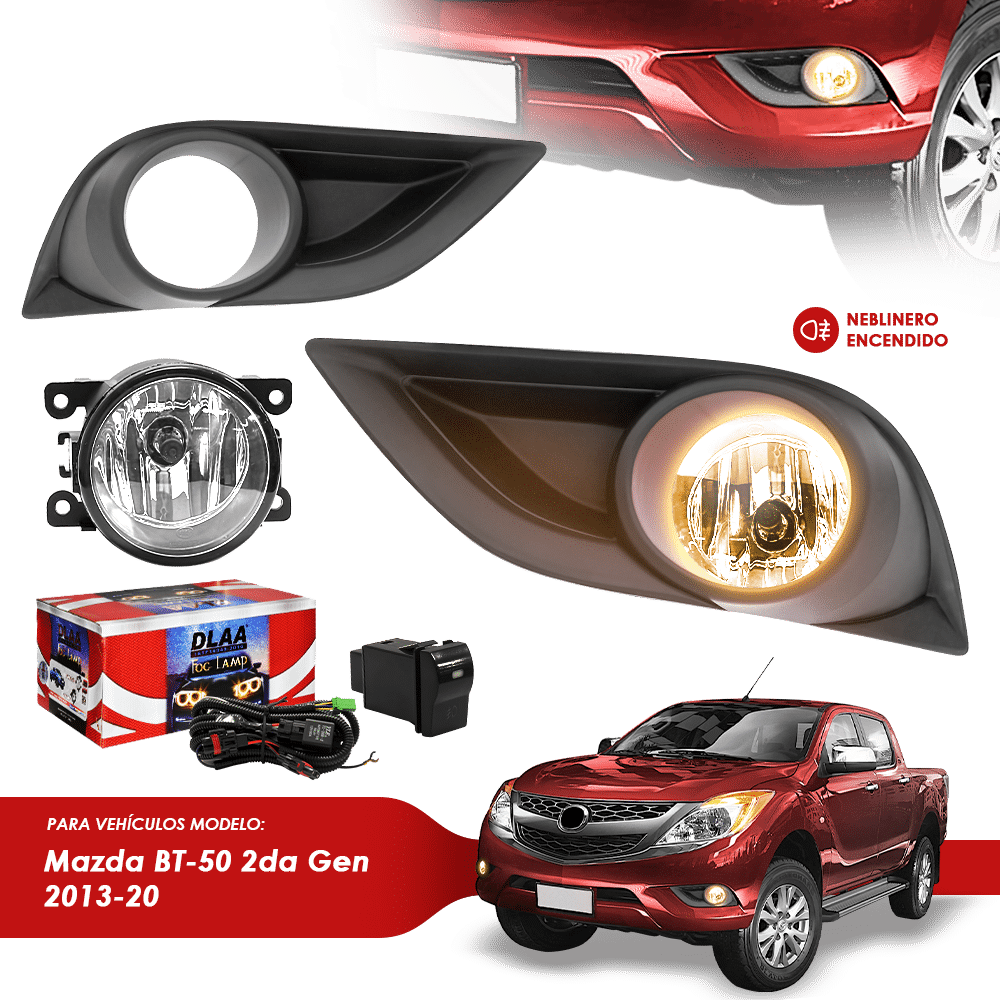 NEBLINERO SET COMPLETO MZ BT-50 2DA GEN 2013-20