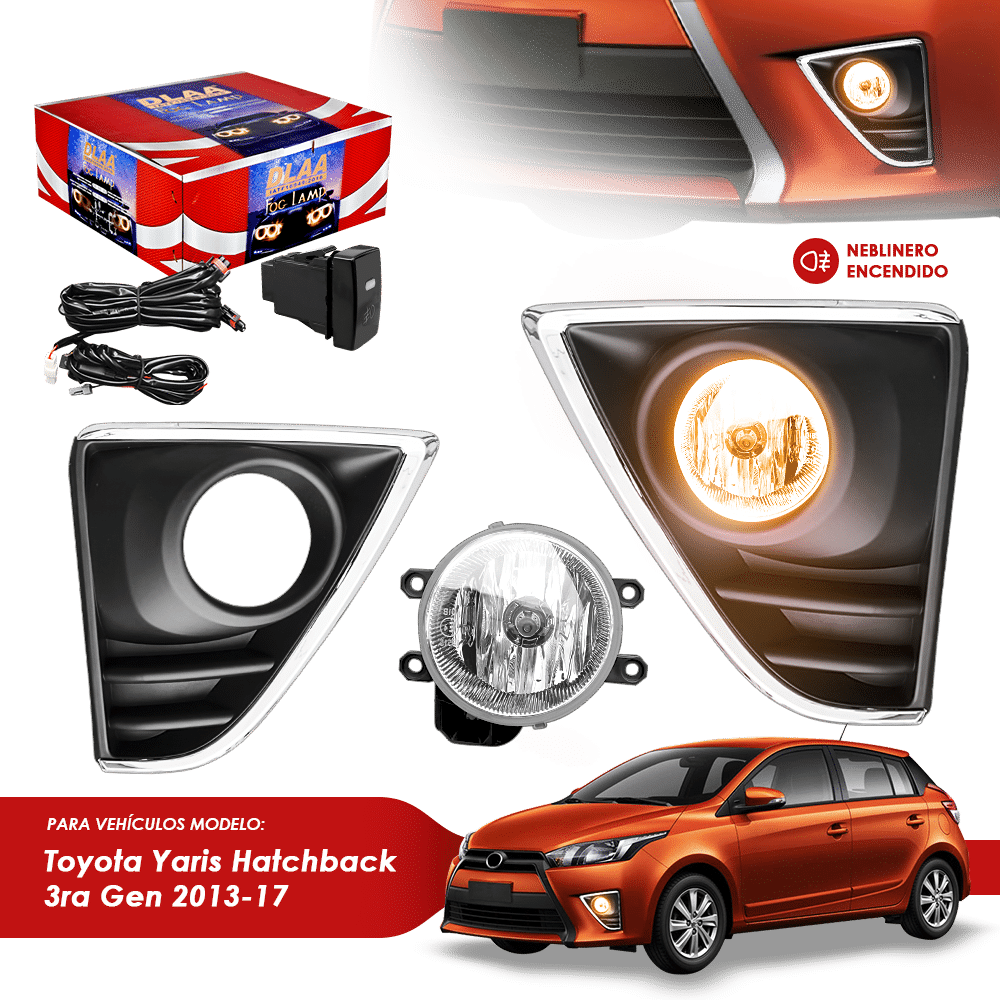 NEBLINERO SET COMPLETO TY YARIS HATCHBACK 3RA GEN 2013-17