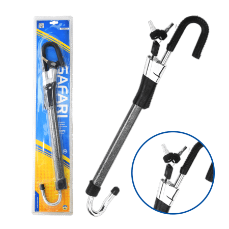 SEGURO ANTI ROBO TIMON/PEDAL ACERO A3