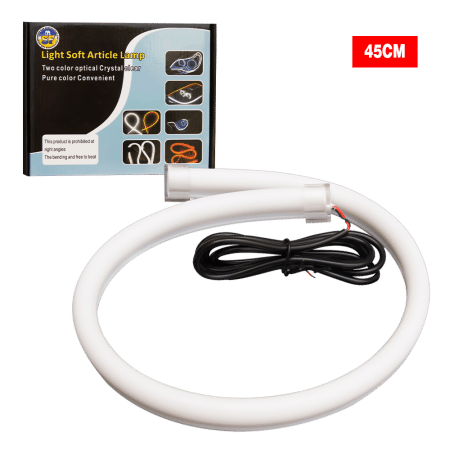 LUZ LED FLEXIBLE PARA FARO 12V 45CM BLANCO