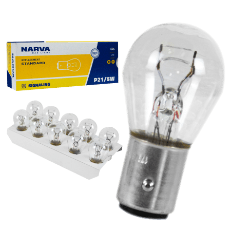 FOCOS 1034 2CONT P21/5W 12V BAY15D