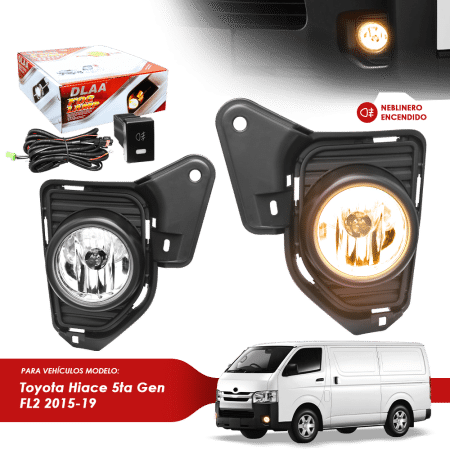 NEBLINERO SET COMPLETO TY HIACE 5TA GEN FL2 2015-19