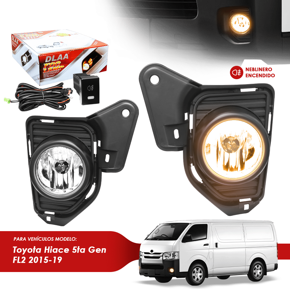 NEBLINERO SET COMPLETO TY HIACE 5TA GEN FL2 2015-19