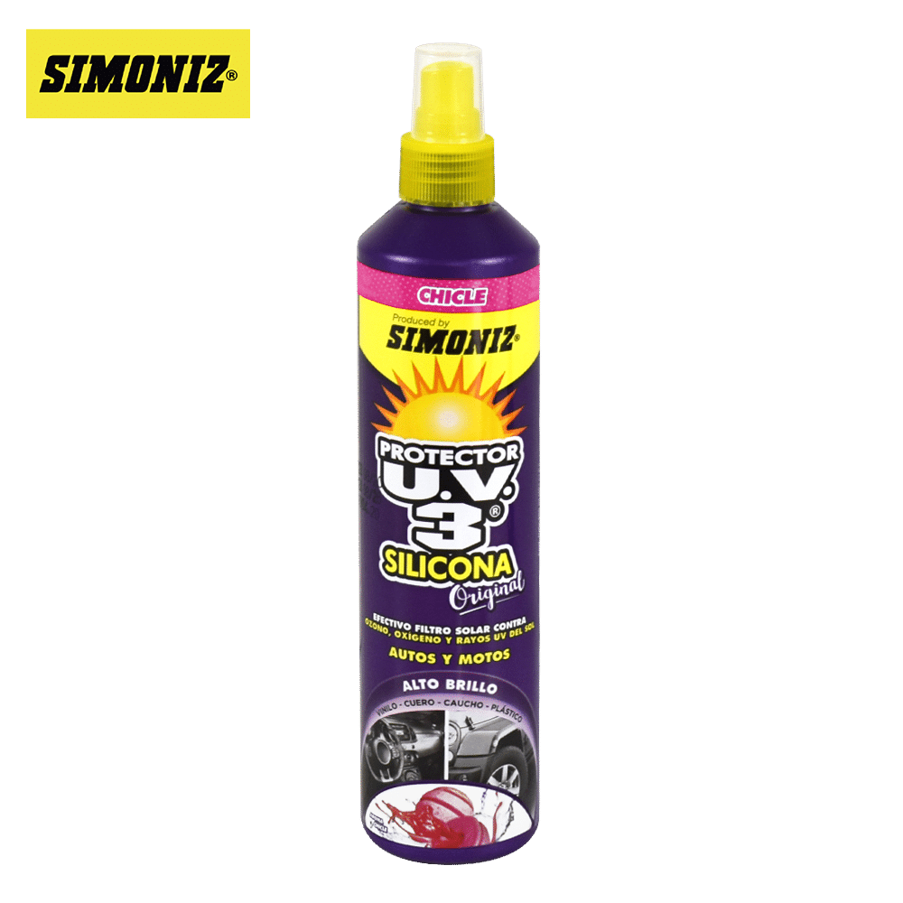SILICONA UV3 EMULSION 300ML CHICLE