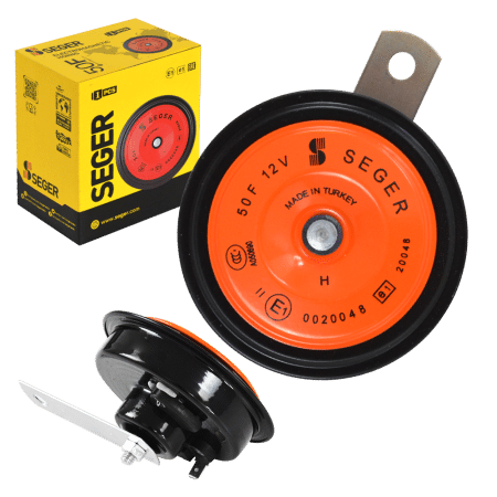 CLAXON TONO ALTO TIPO DISCO 12V