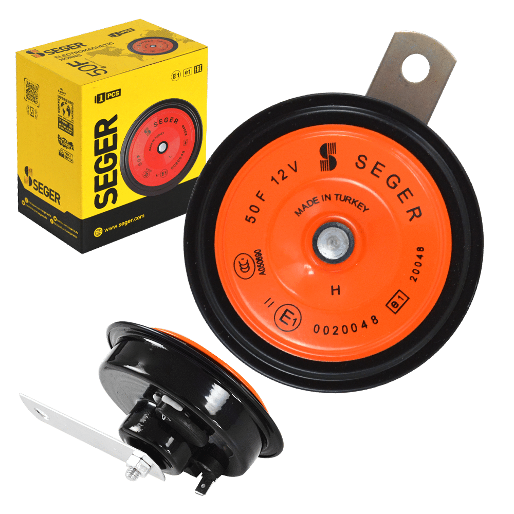 CLAXON TONO ALTO TIPO DISCO 12V