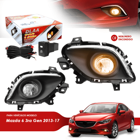 NEBLINERO SET COMPLETO MZ 6 3RA GEN 2013-17