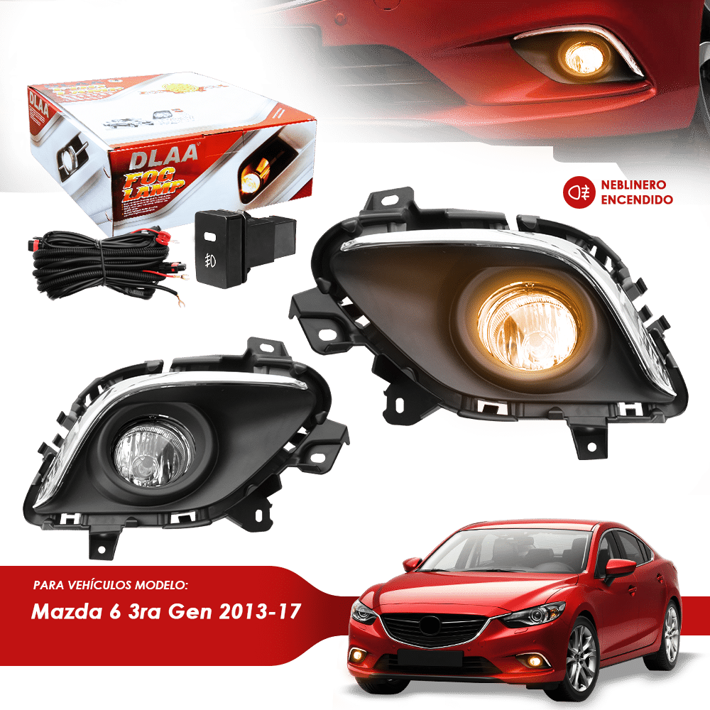 NEBLINERO SET COMPLETO MZ 6 3RA GEN 2013-17