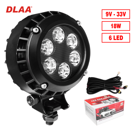 NEBLINERO AL HIGH POWER 6LED CABLE/SWITCH