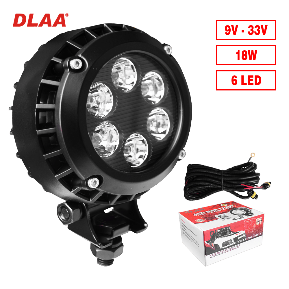 NEBLINERO AL HIGH POWER 6LED CABLE/SWITCH