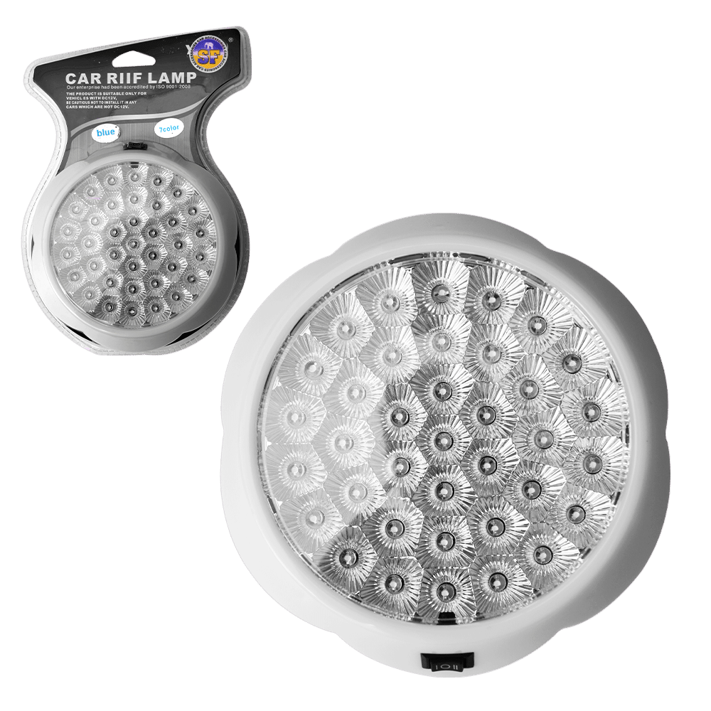 LUZ DE SALON 7 COLORES LED INTERIOR BL