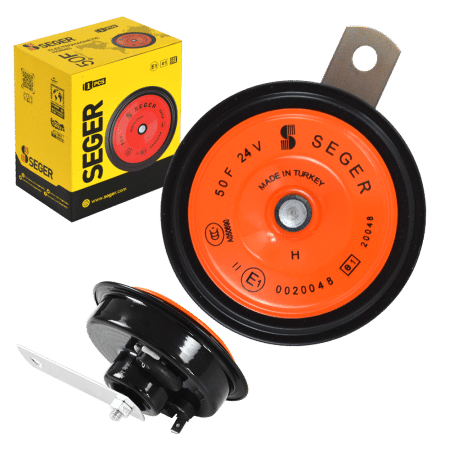 CLAXON TONO ALTO TIPO DISCO 24V